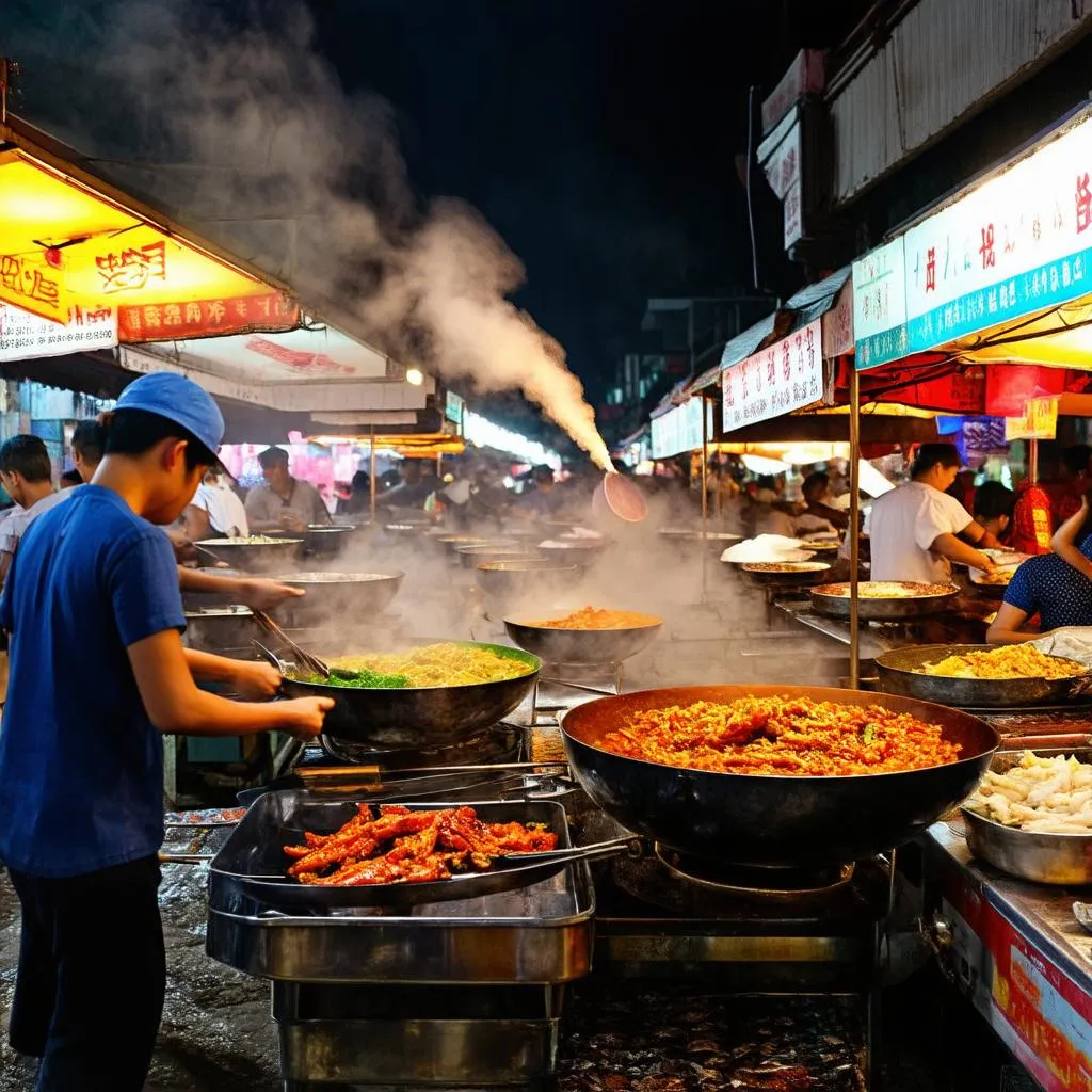 Street food vendor